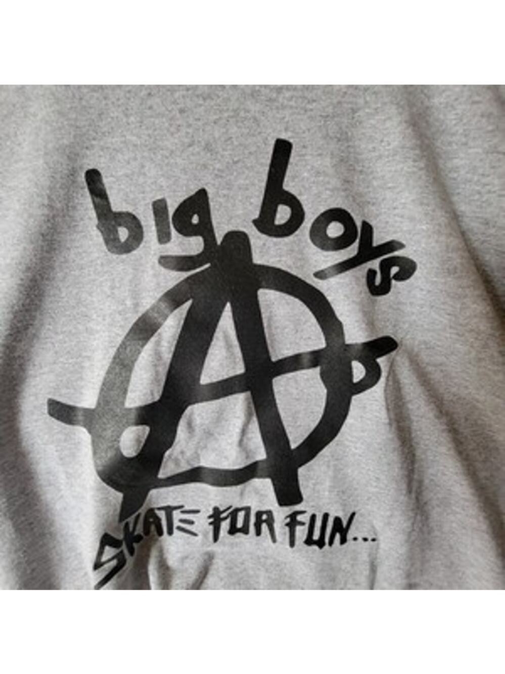the big boys band t shirt  size mens large tall  sport gray